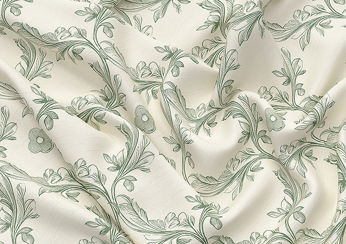 Vine and Bloom, Coriscon - Twist&Fit Roman Blind - Image 4